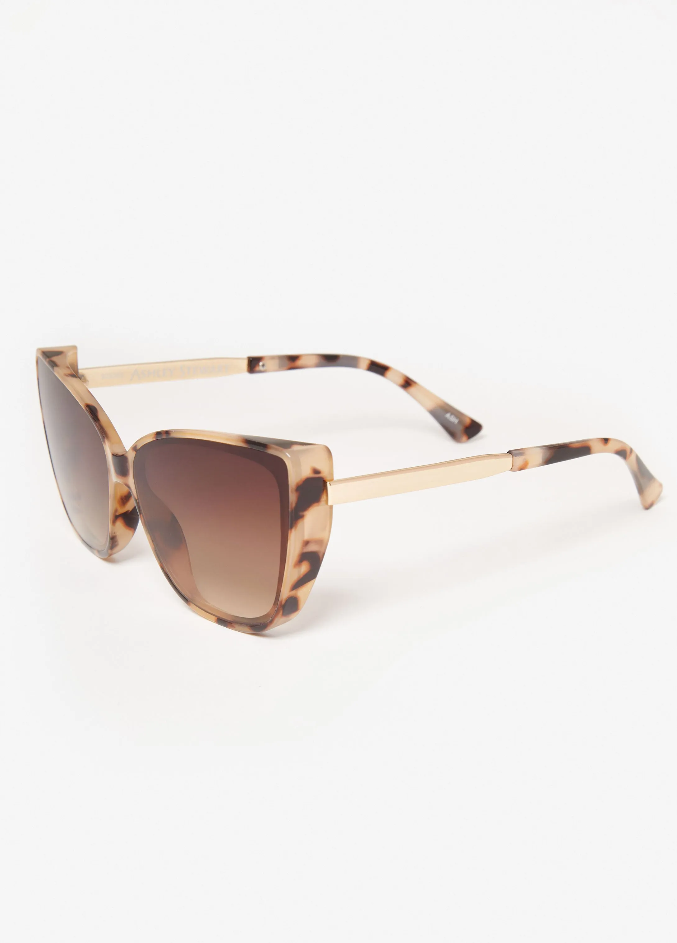 Tortoiseshell Cat Eye Sunglasses sold by Ashley Stewart product image thumbnail 2
