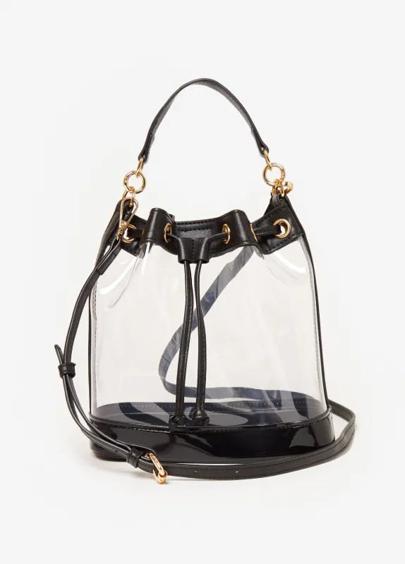 Clear Bucket Bag sold by Ashley Stewart