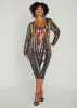 Sequined Bodycon Dress sold by Ashley Stewart