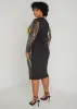 Sequined Bodycon Dress sold by Ashley Stewart