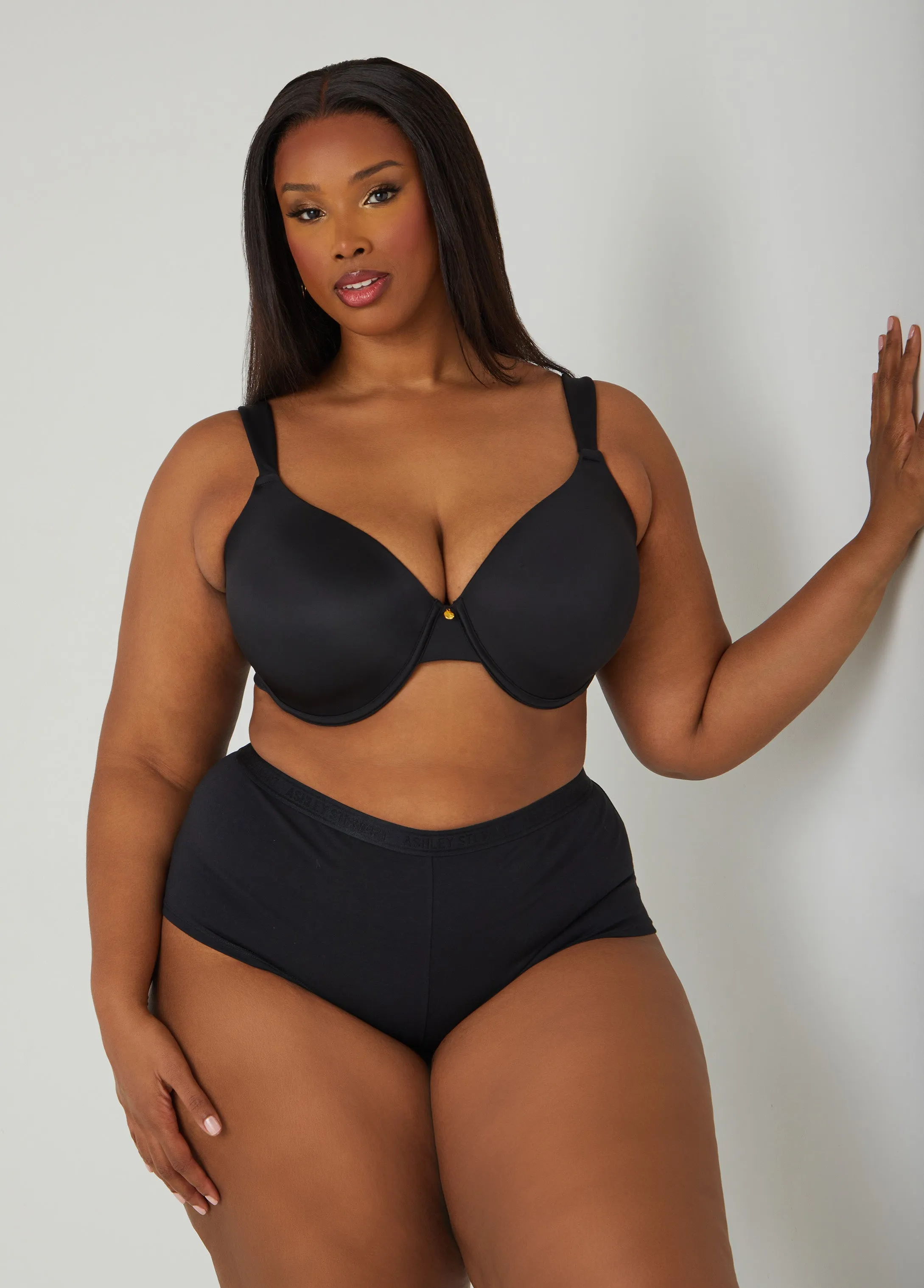 Micro Underwire T Shirt Bra sold by Ashley Stewart