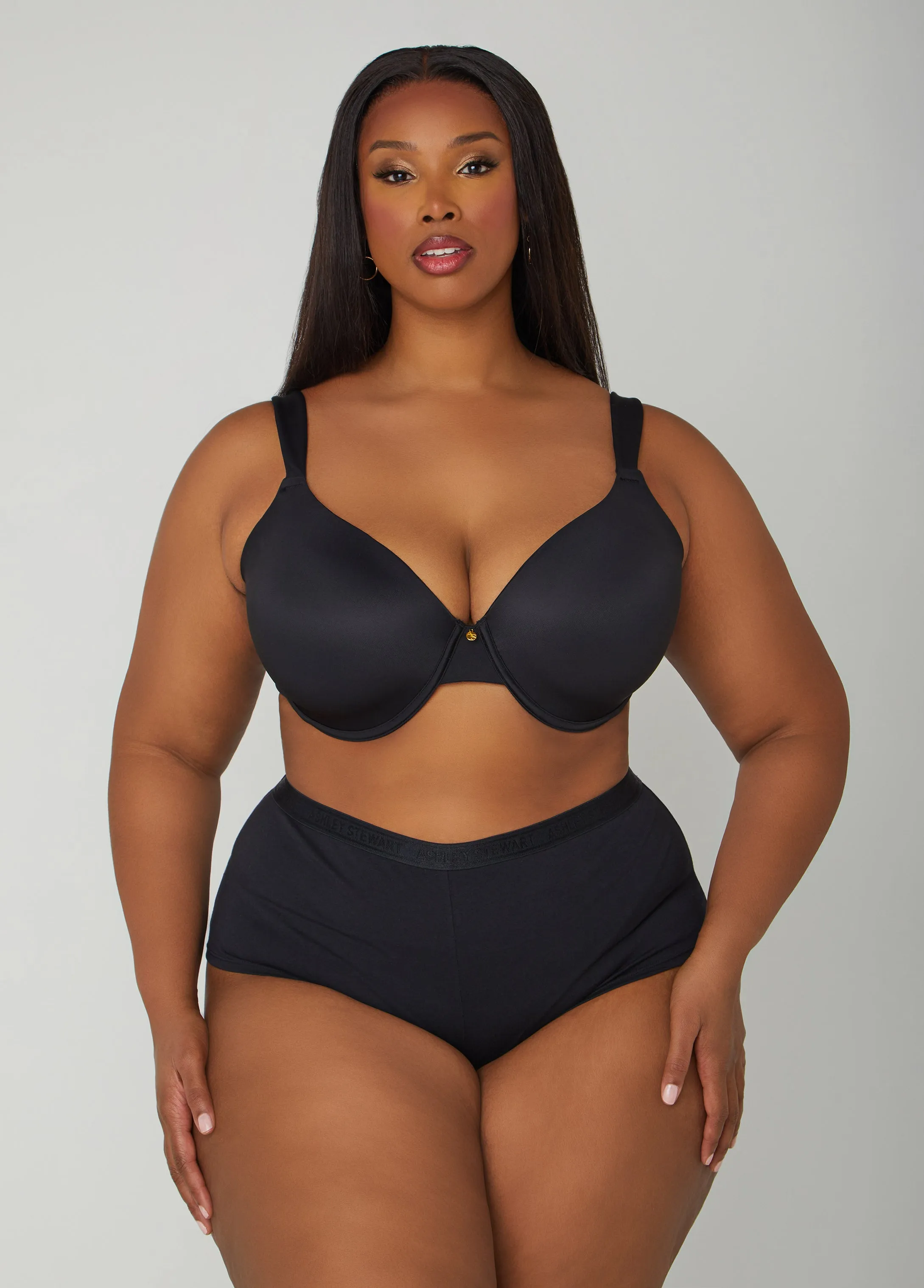 Micro Underwire T Shirt Bra sold by Ashley Stewart product image thumbnail 4