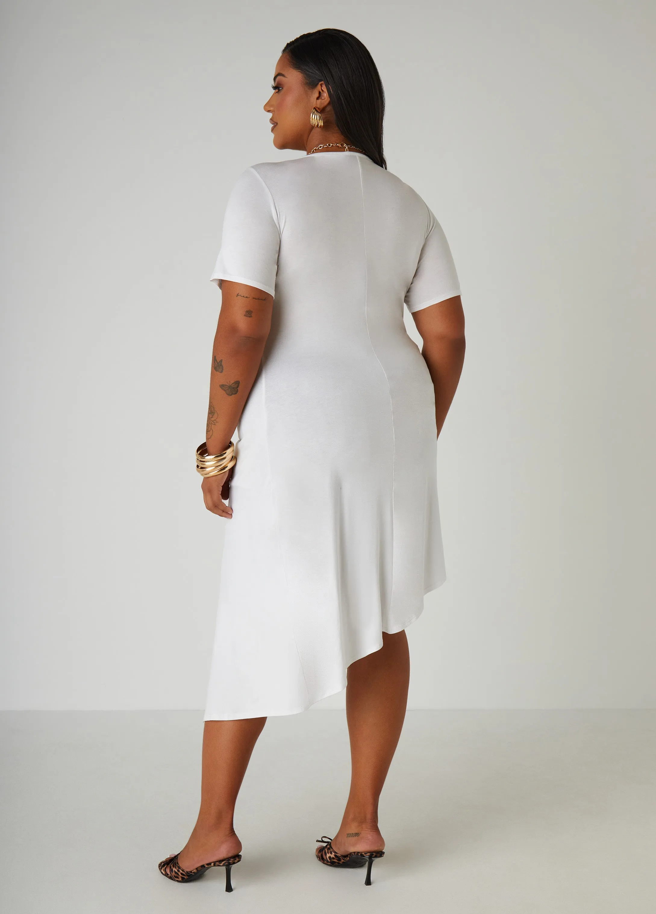 Sassy Embellished Graphic Top sold by Ashley Stewart product image thumbnail 2