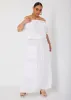 Textured Off The Shoulder Blouse sold by Ashley Stewart