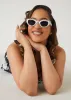 Outlined Cat Eye Sunglasses sold by Ashley Stewart