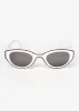 Outlined Cat Eye Sunglasses sold by Ashley Stewart