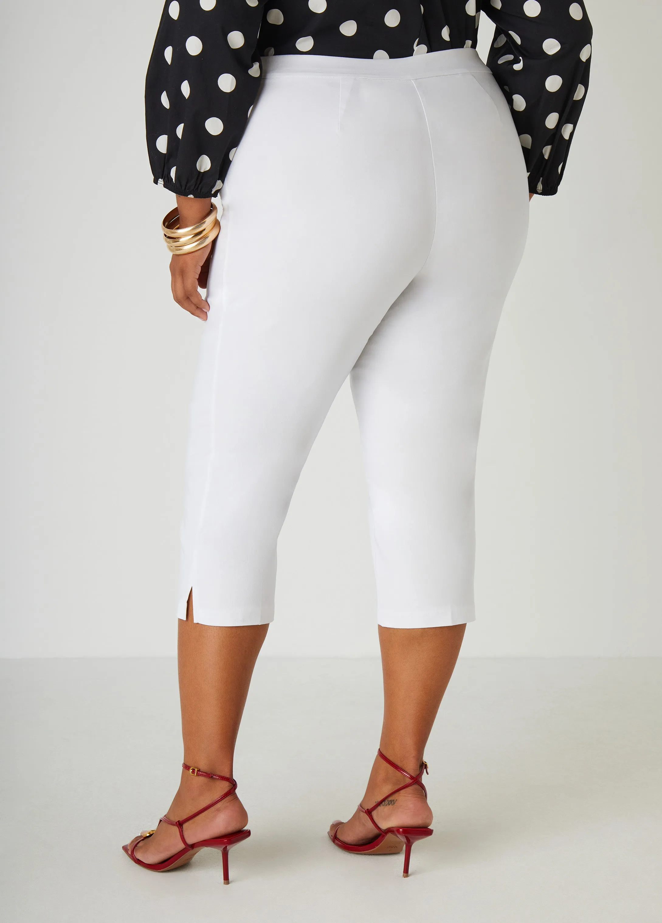 21 In Inseam Millennium Capris sold by Ashley Stewart product image thumbnail 2