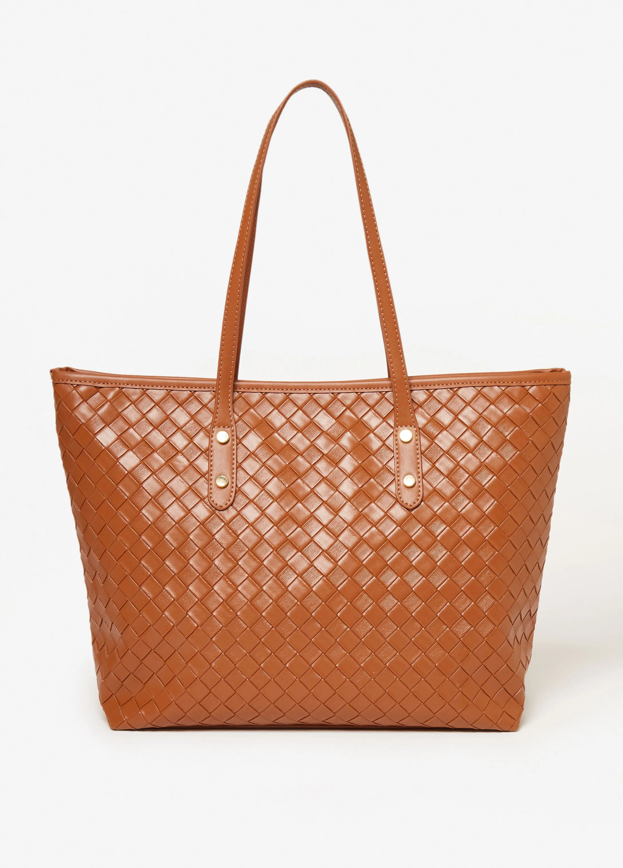 Basketweave Tote sold by Ashley Stewart product image thumbnail 2