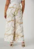 Printed Pull On Wide Leg Pants sold by Ashley Stewart