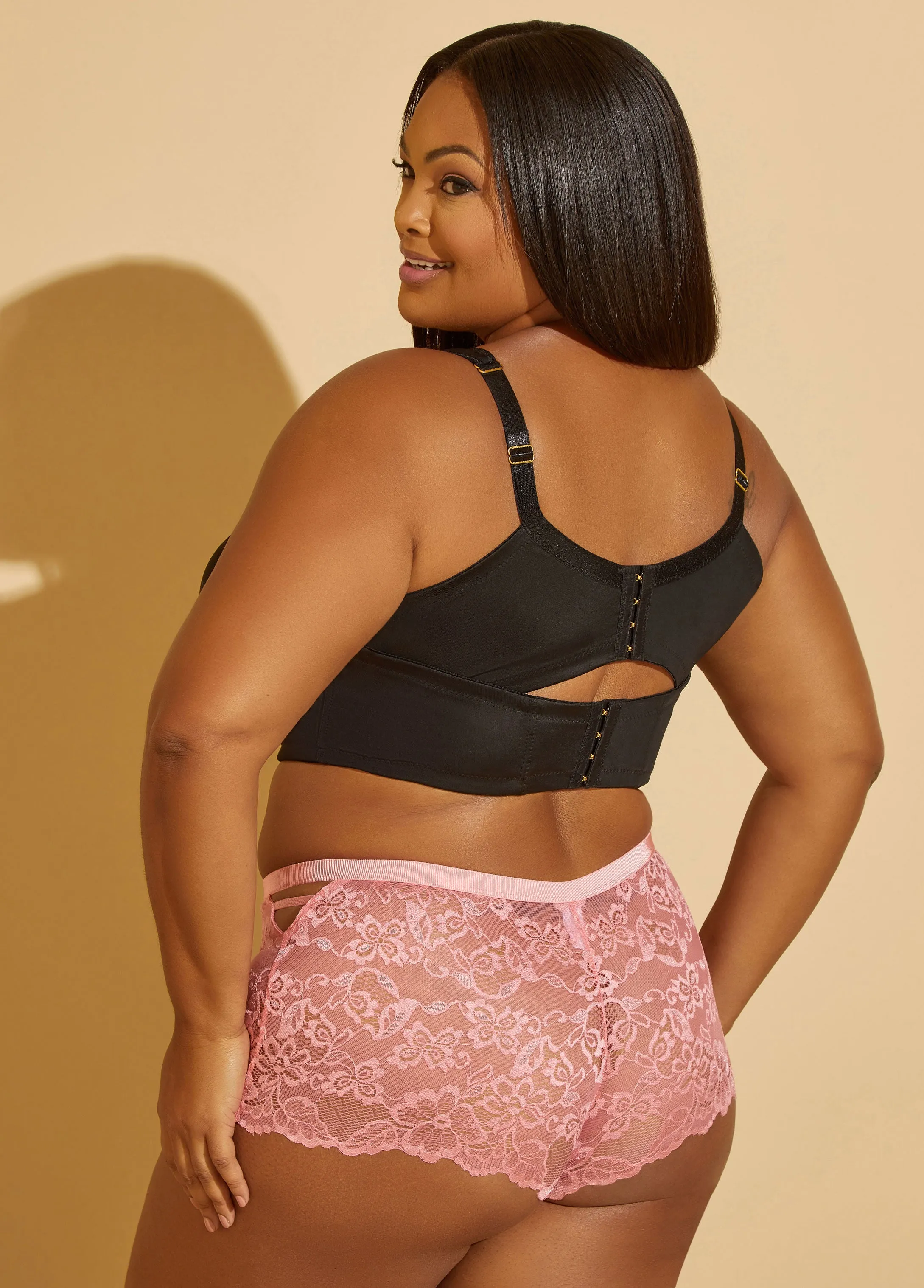 Lace Boyshorts sold by Ashley Stewart product image thumbnail 5