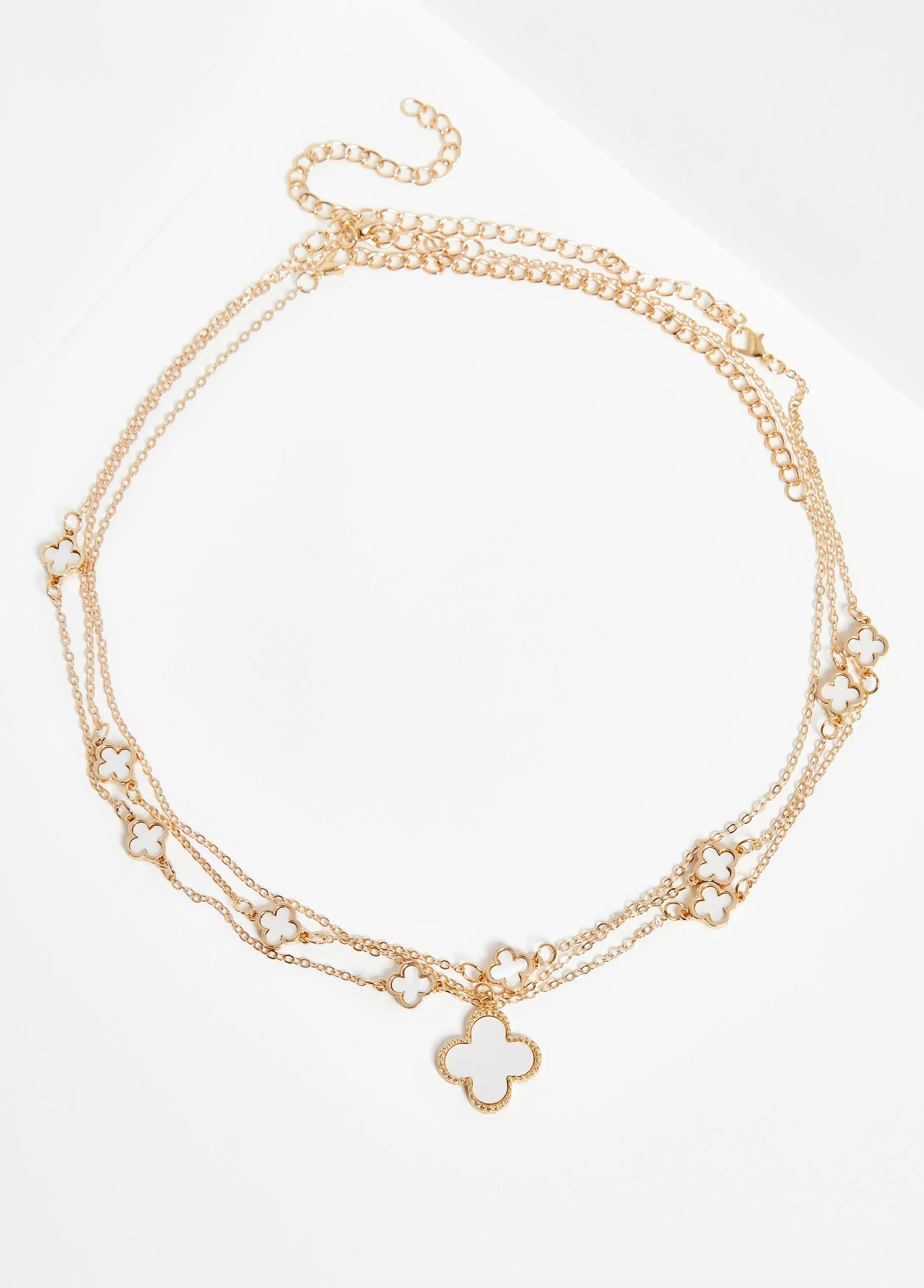 Clover Necklace Set sold by Ashley Stewart