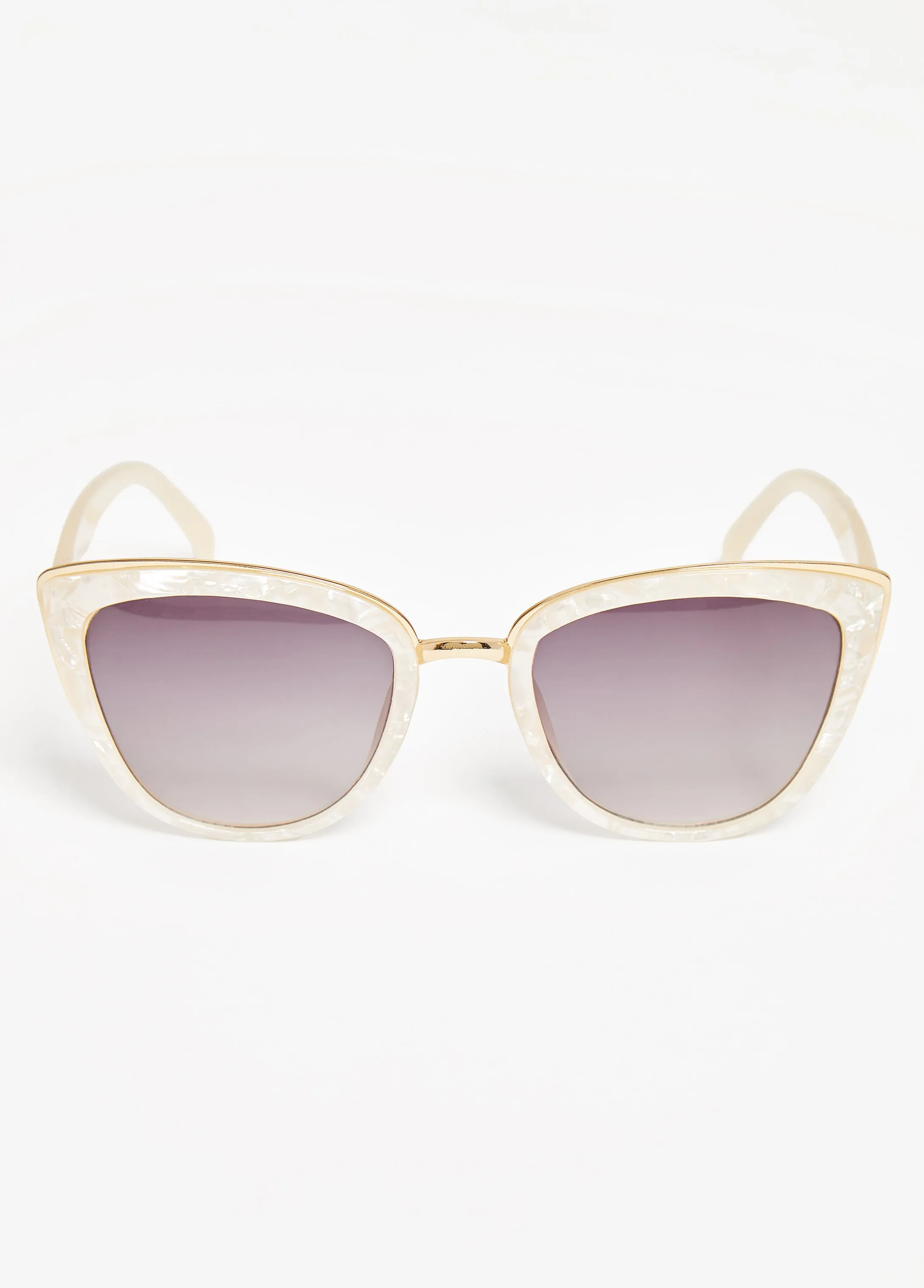 Marbled Cat Eye Sunglasses sold by Ashley Stewart