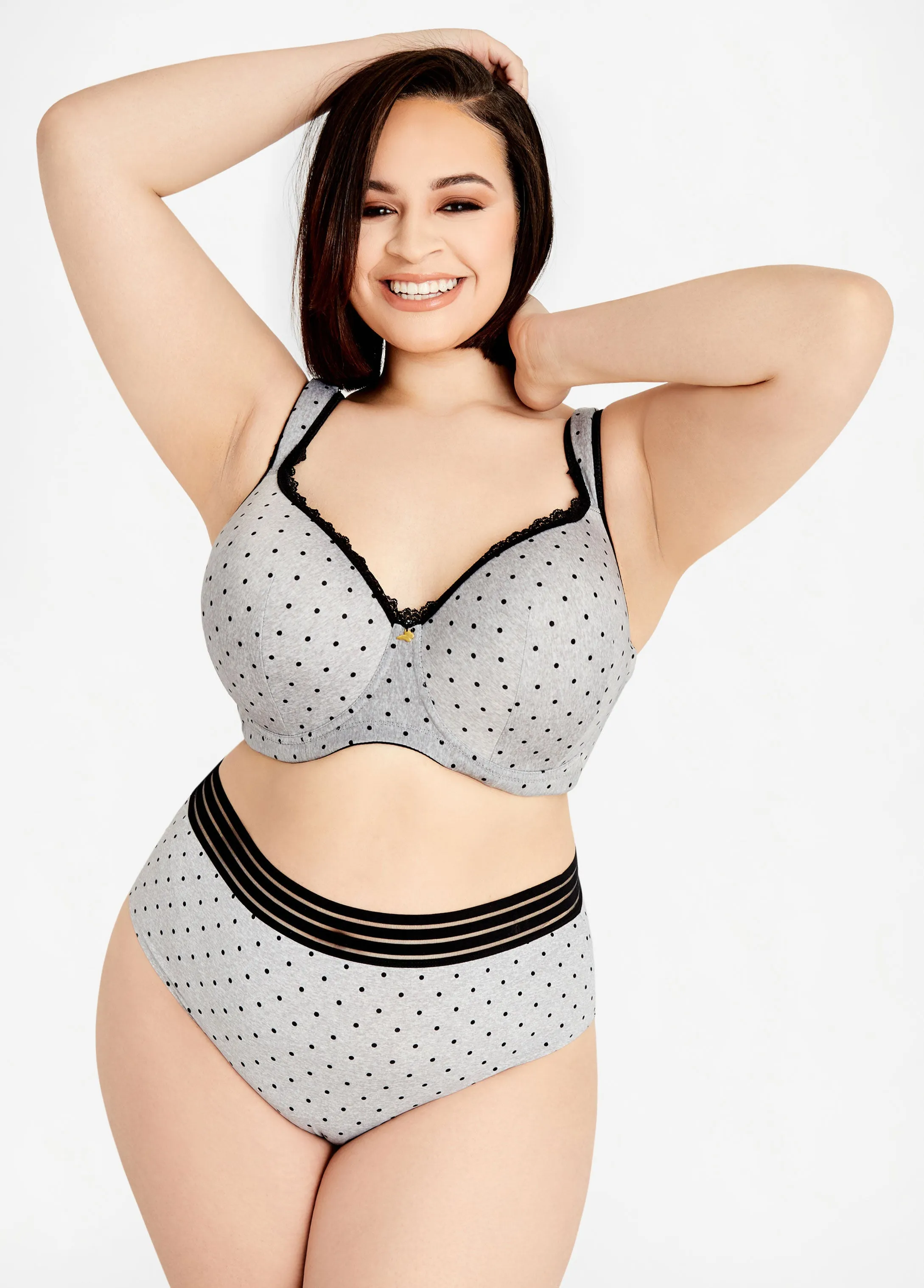 Striped Waistband Micro Brief Panty sold by Ashley Stewart product image thumbnail 4