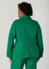 Linen Blend Blazer sold by Ashley Stewart
