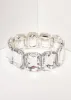 Oversized Crystal Bracelet sold by Ashley Stewart
