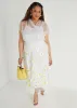 Floral Applique Embroidered Skirt sold by Ashley Stewart