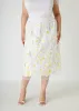 Floral Applique Embroidered Skirt sold by Ashley Stewart