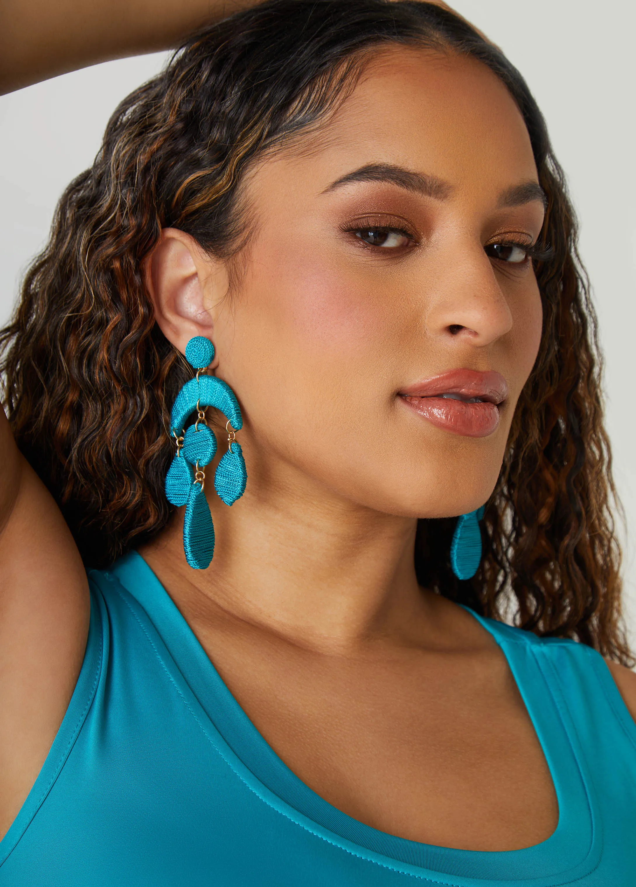 Wrapped Dangle Earrings sold by Ashley Stewart