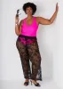 Beach Break Mesh Cover Up Pants sold by Ashley Stewart