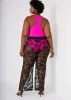 Beach Break Mesh Cover Up Pants sold by Ashley Stewart