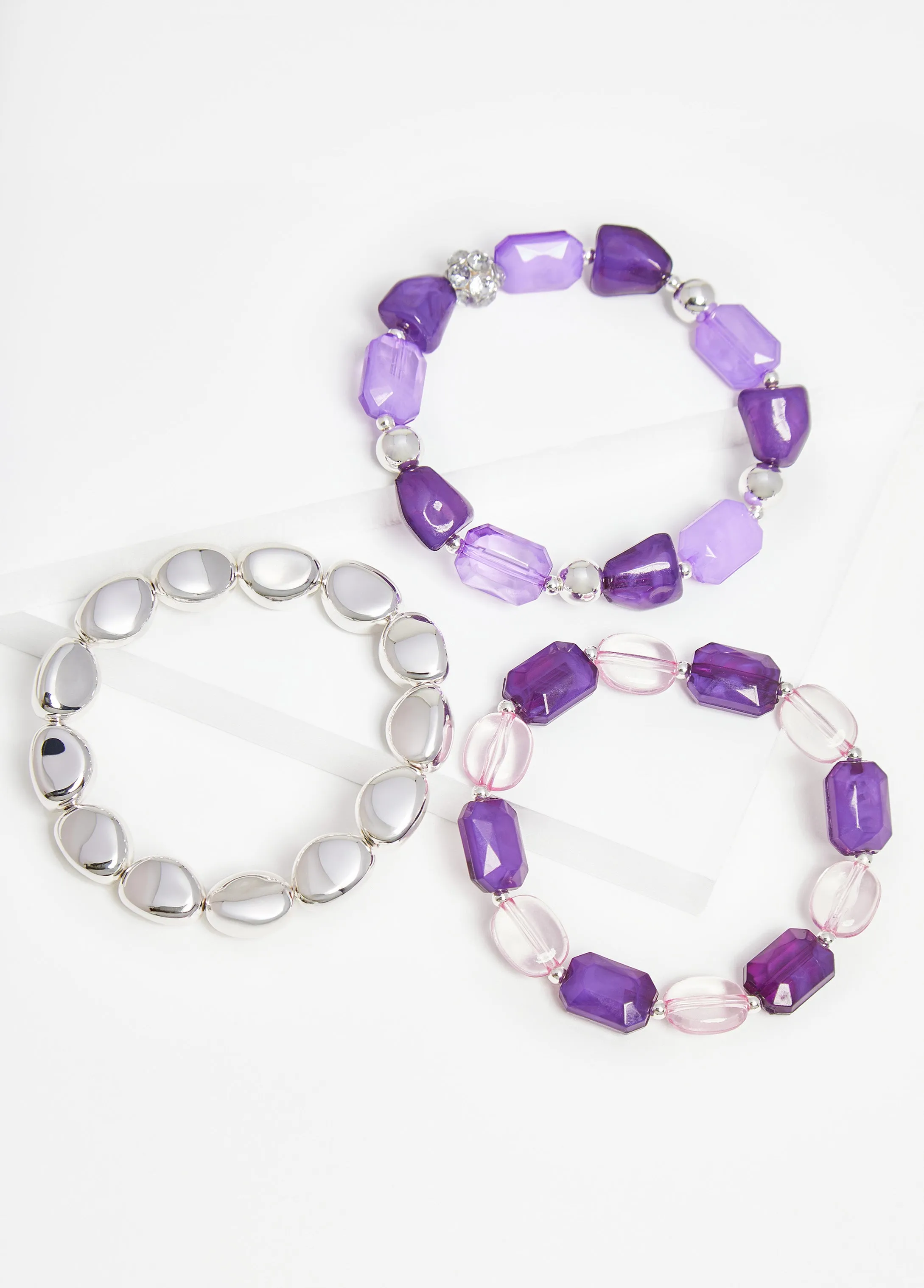 Bead And Crystal Necklace Set sold by Ashley Stewart product image thumbnail 2