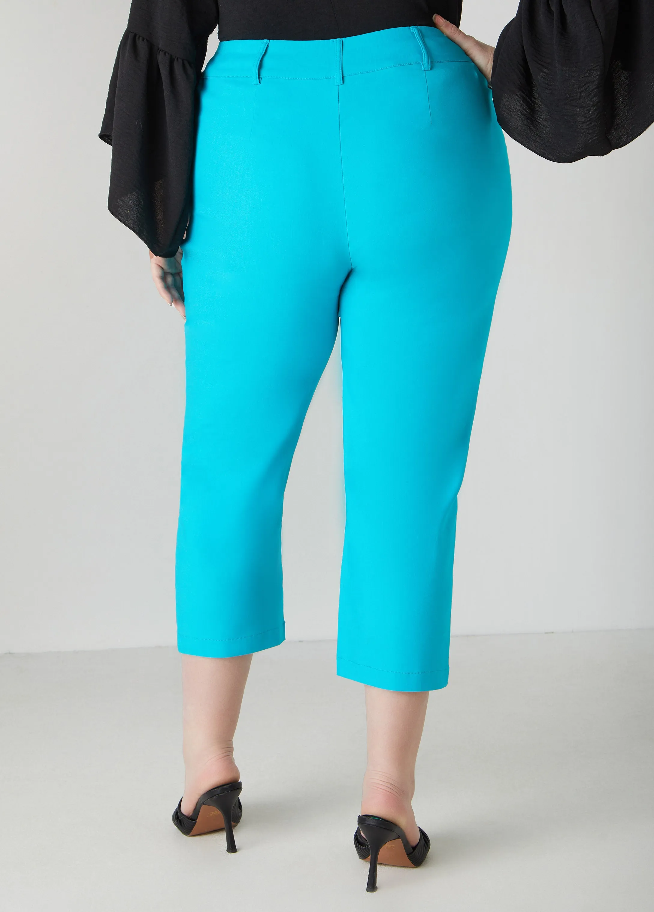 25 In Inseam Millennium Cropped Pants sold by Ashley Stewart product image thumbnail 2