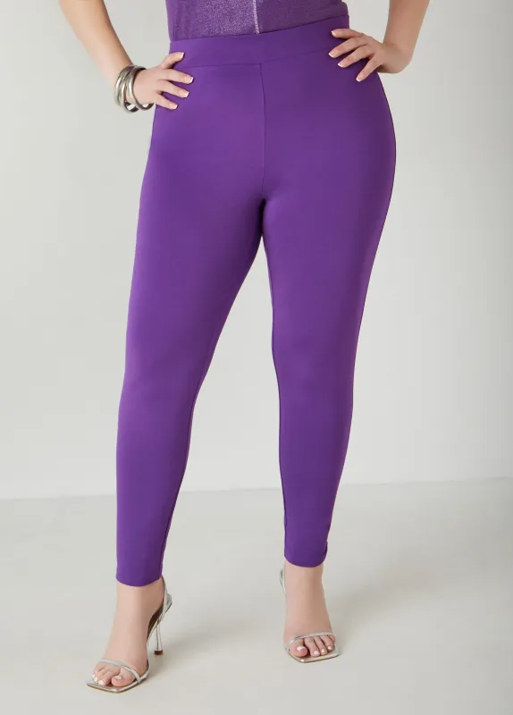 High Waist Pull On Leggings sold by Ashley Stewart