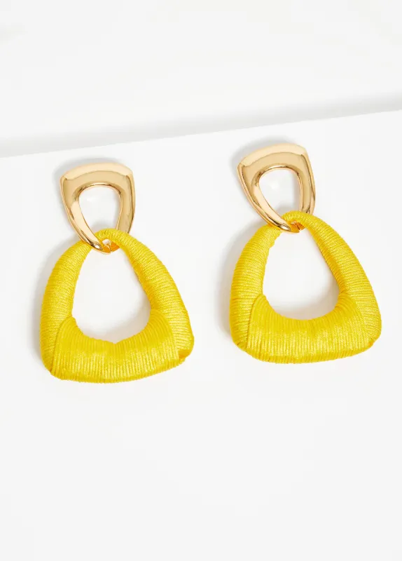 Threaded Wrapped Earrings sold by Ashley Stewart
