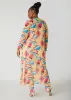 Abstract Print Duster sold by Ashley Stewart