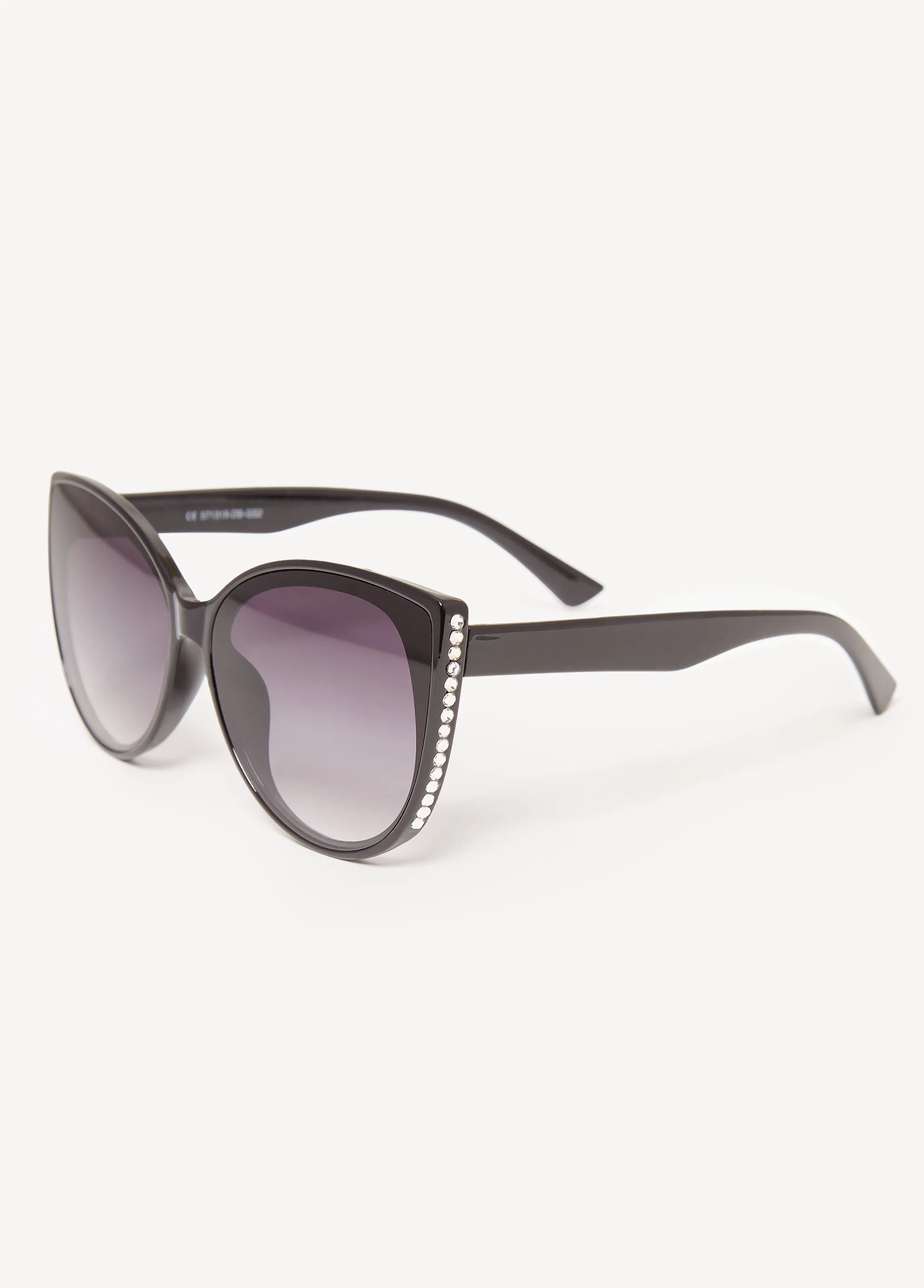 Crystal Cat Eye Tinted Sunglasses sold by Ashley Stewart product image thumbnail 2