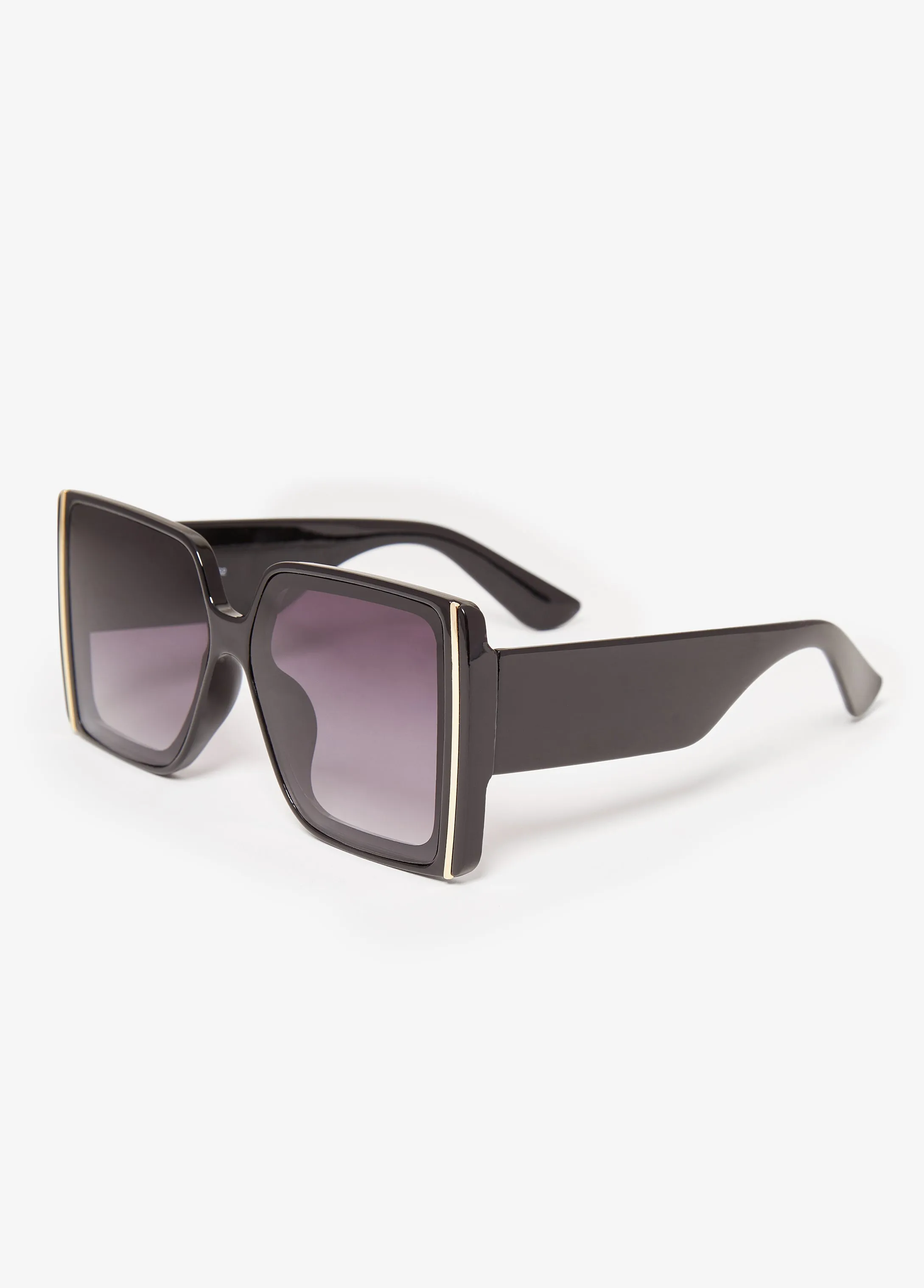 Oversized Square Tinted Sunglasses sold by Ashley Stewart product image thumbnail 2