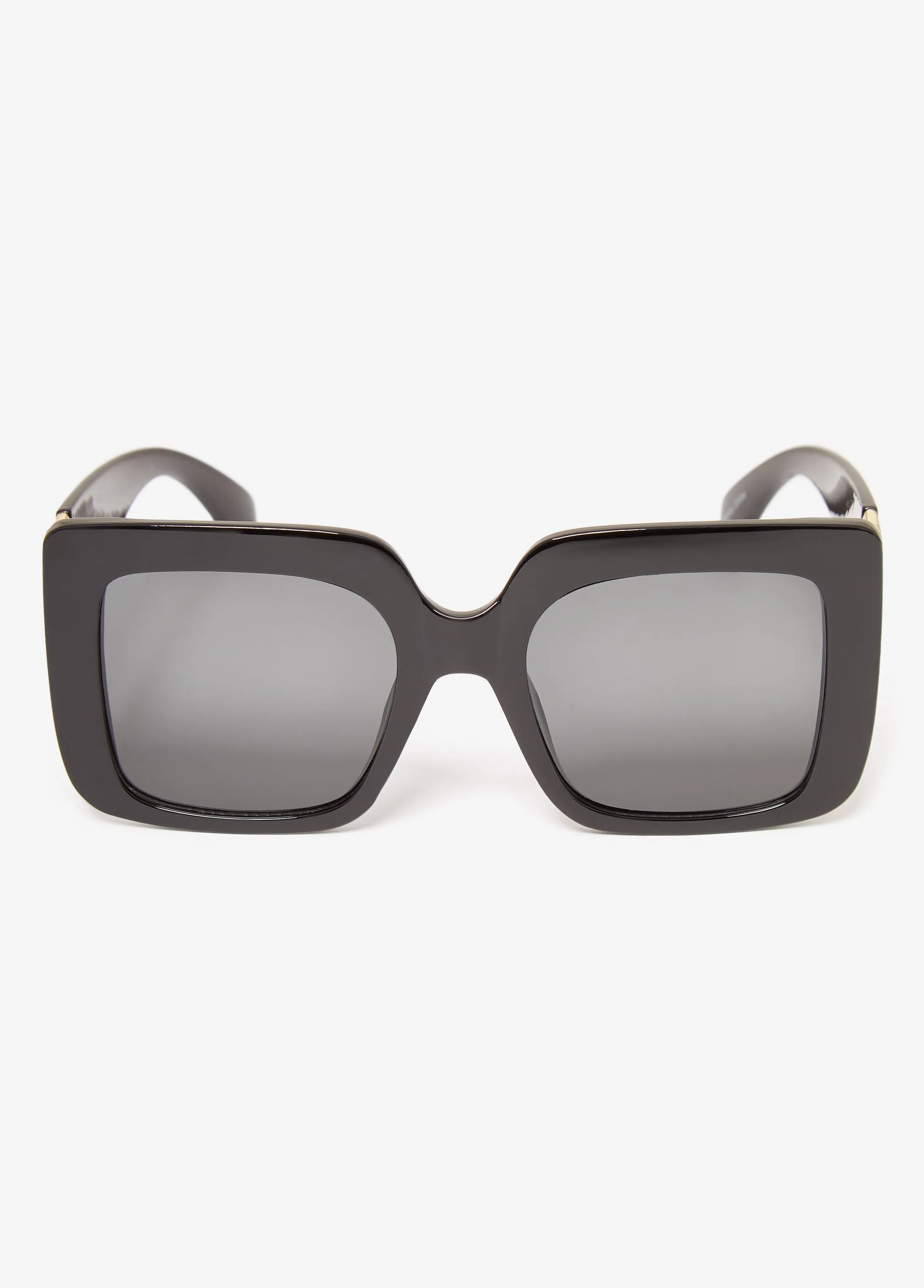 Chain Trimmed Square Sunglasses sold by Ashley Stewart product image thumbnail 3