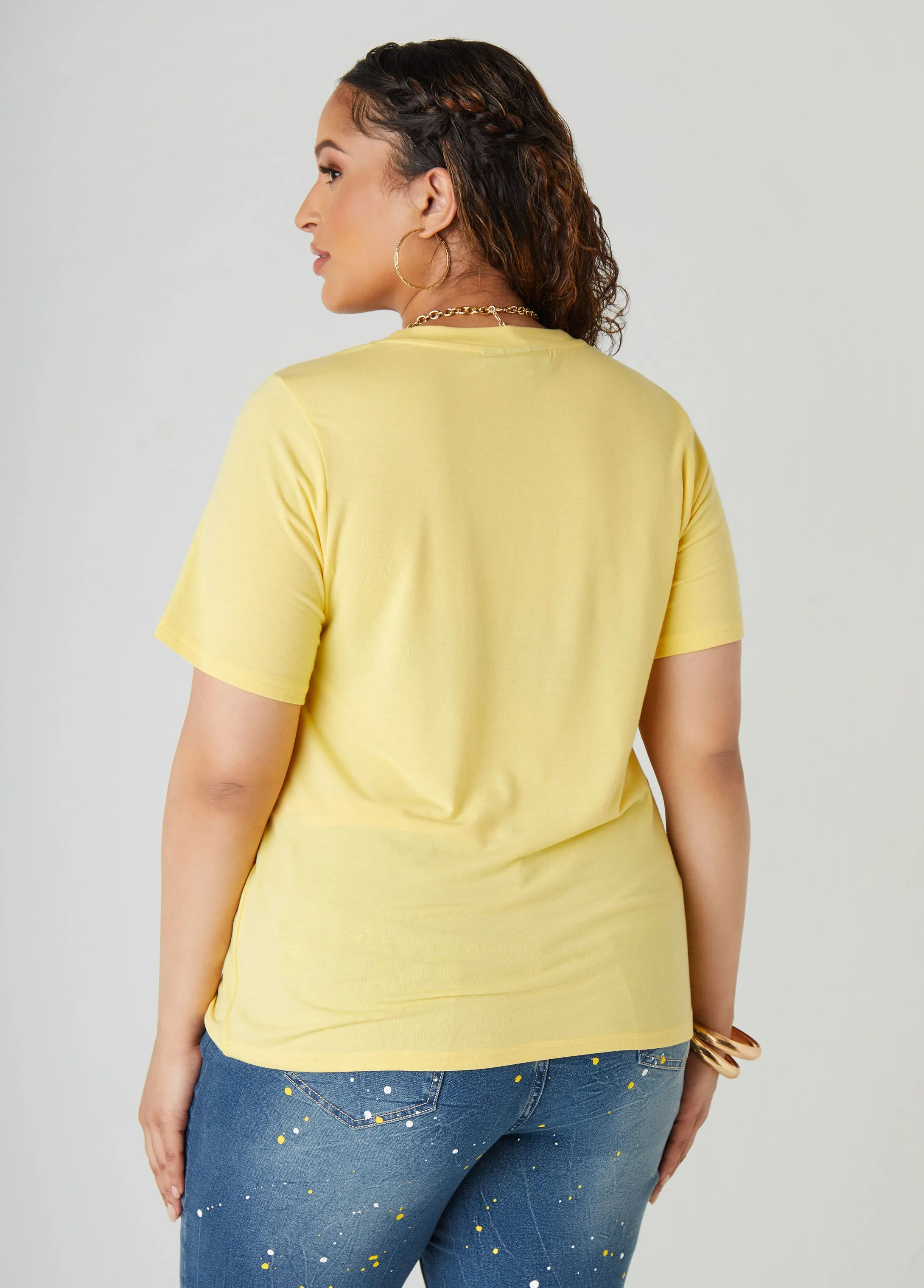 Sassy Graphic Tee sold by Ashley Stewart product image thumbnail 2