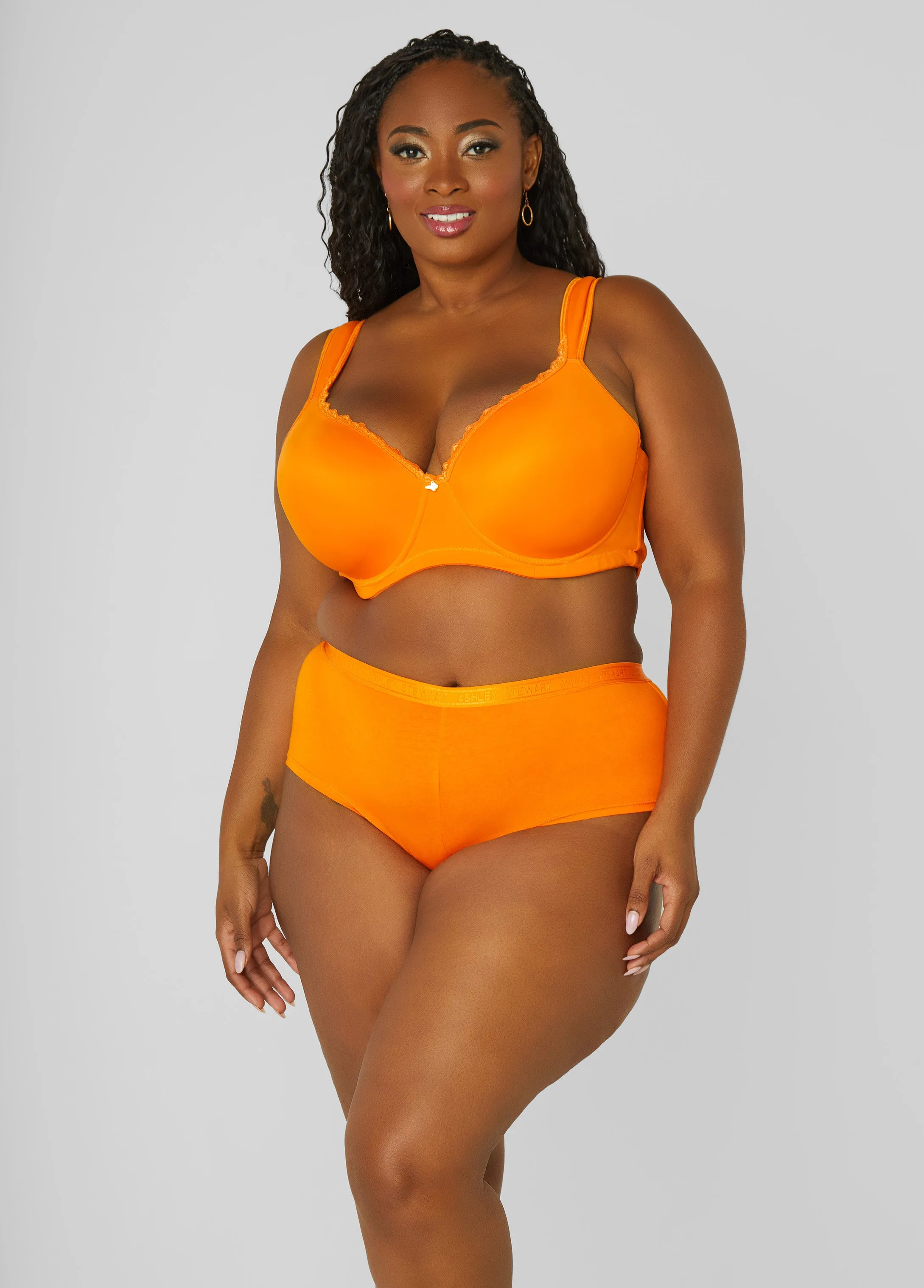 Full Coverage Butterfly Bra sold by Ashley Stewart product image thumbnail 3