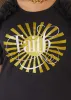 Faith Mesh Paneled Graphic Tee sold by Ashley Stewart