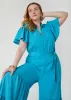 Ruffled Wide Leg Jumpsuit sold by Ashley Stewart