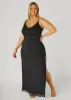 Mesh And Lace Trimmed Nightgown sold by Ashley Stewart