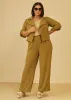 Gathered Straight Leg Pants sold by Ashley Stewart