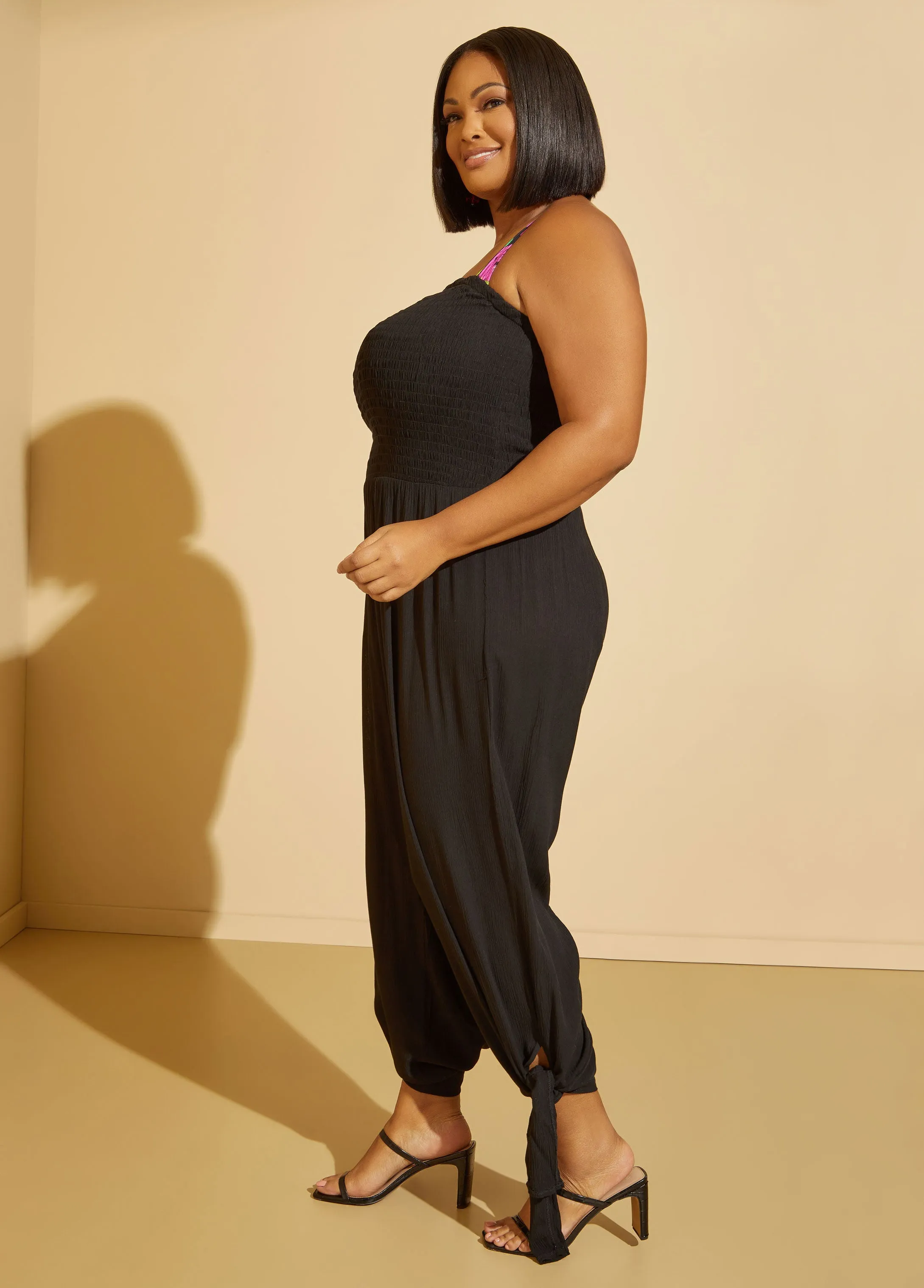 Strapless Cover Up Jumpsuit sold by Ashley Stewart product image thumbnail 4