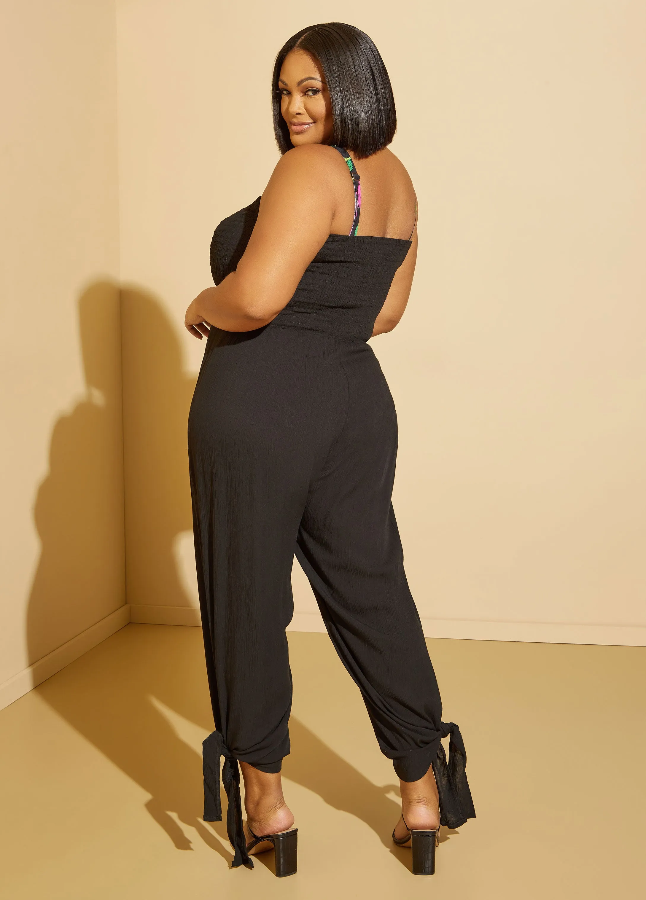 Strapless Cover Up Jumpsuit sold by Ashley Stewart product image thumbnail 2