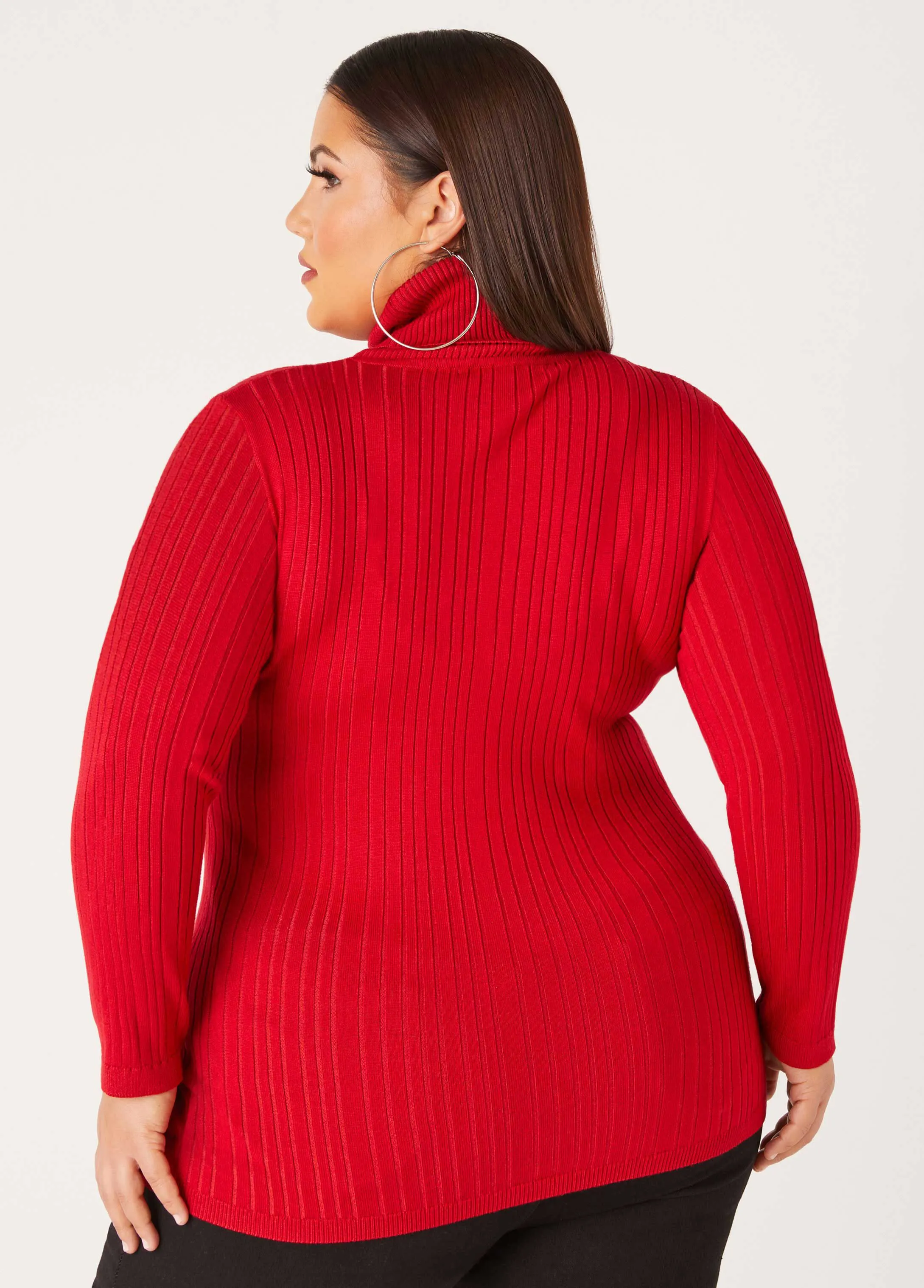 Turtleneck Pullover Sweater sold by Ashley Stewart product image thumbnail 5
