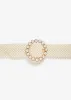 Faux Pearl Waist Belt sold by Ashley Stewart