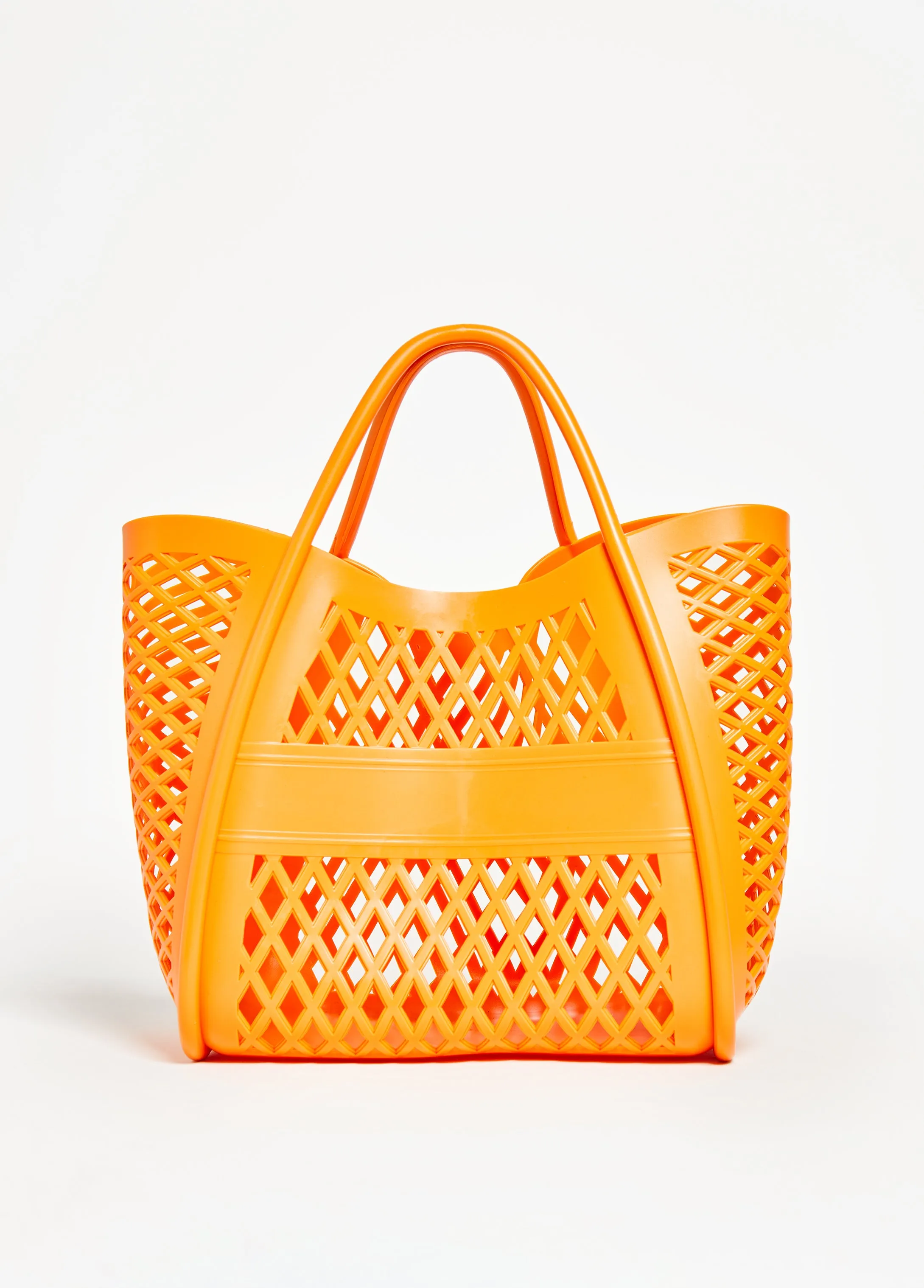 Lattice Cutout Shopping Tote sold by Ashley Stewart