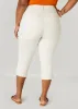 Mid Rise Denim Capris sold by Ashley Stewart