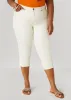 Mid Rise Denim Capris sold by Ashley Stewart