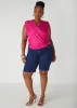 Layered Faux Wrap Top sold by Ashley Stewart