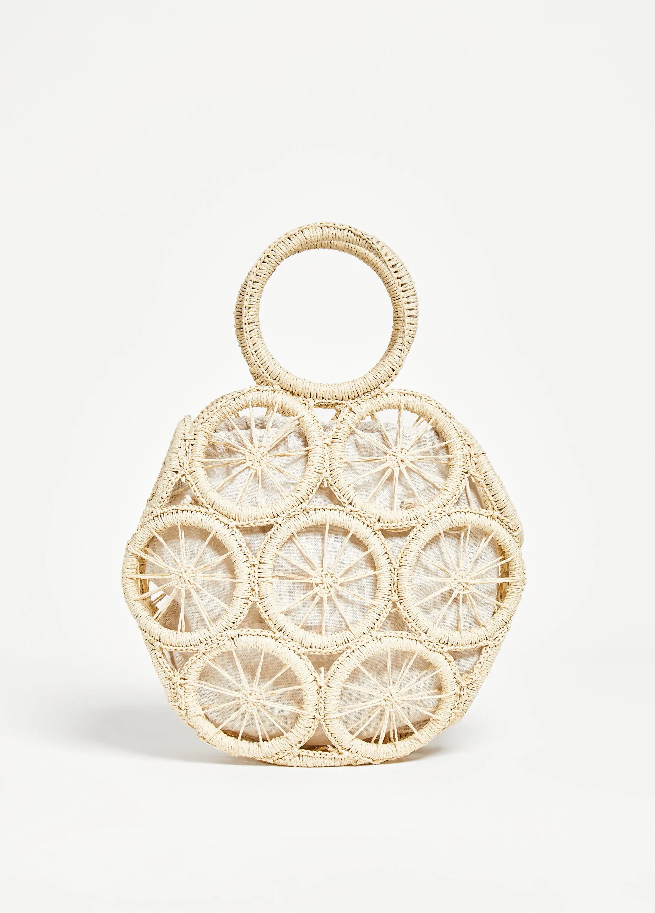 Macrame Bucket Bag sold by Ashley Stewart product image thumbnail 3