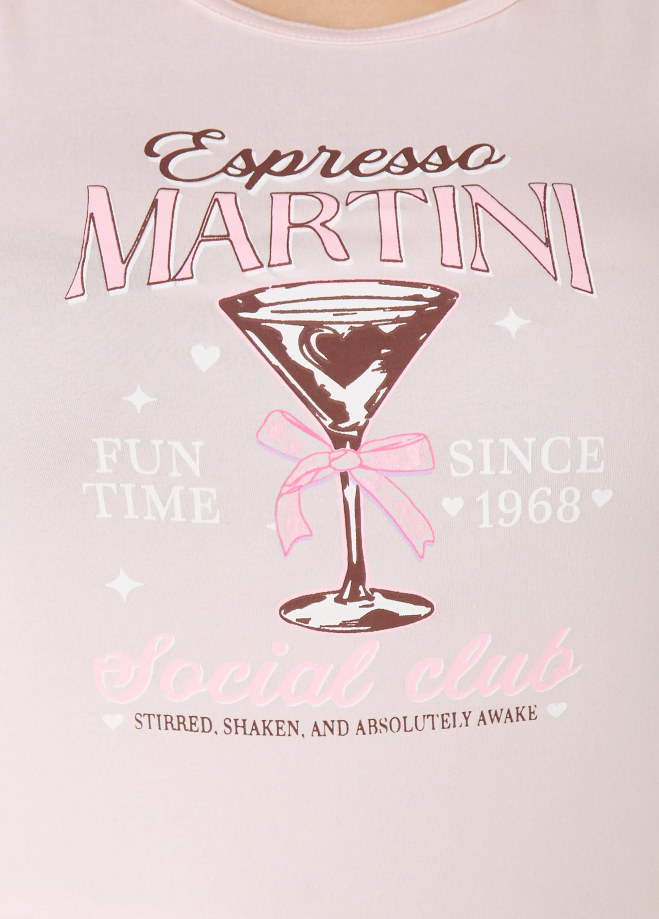 Love To Sleep Martini PJs Set sold by Ashley Stewart product image thumbnail 4