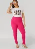 Lipstick Sequined Tee sold by Ashley Stewart