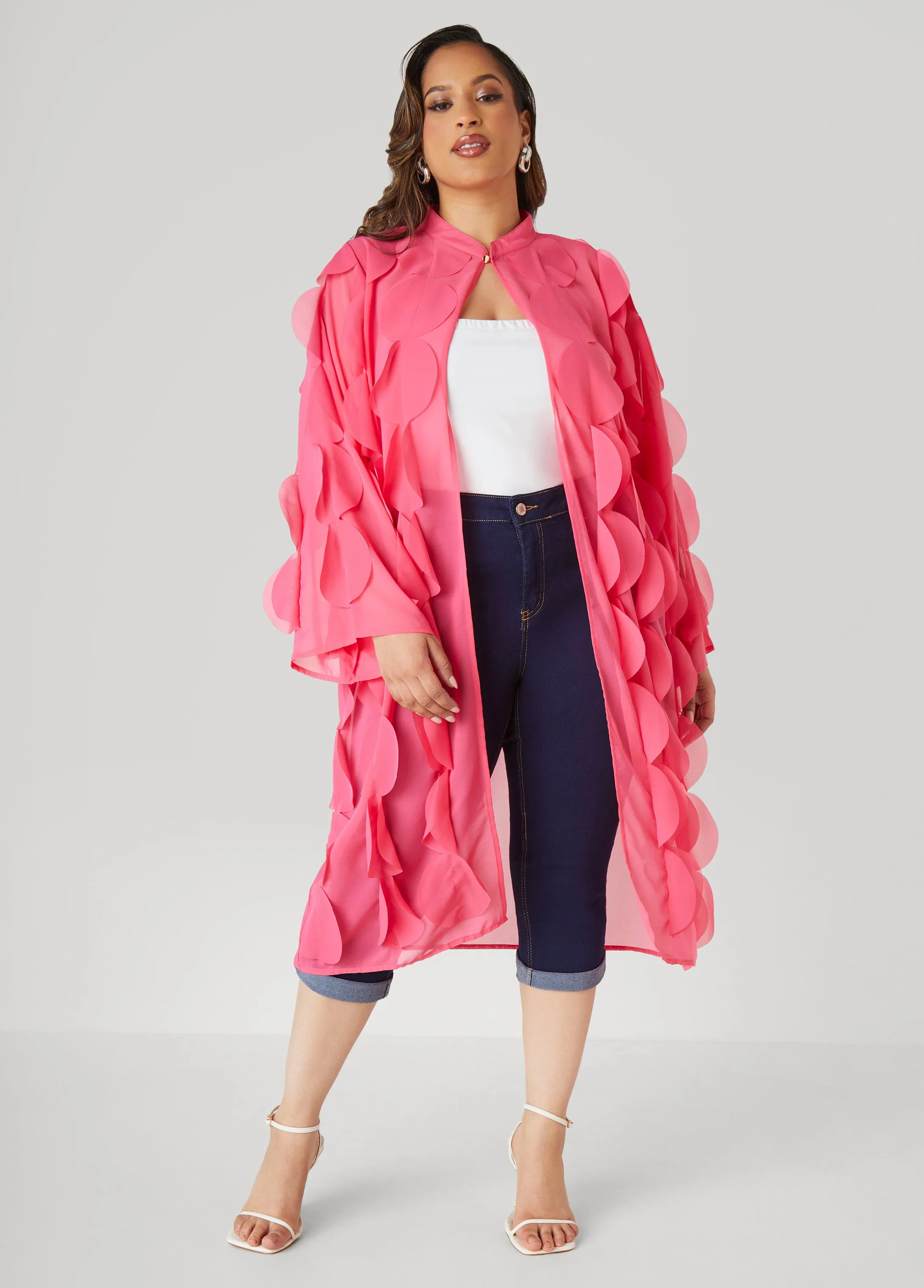 Circle Applique Duster sold by Ashley Stewart